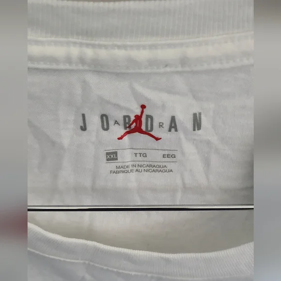 NEW White Jordan Toronto Shirt - Picture 3 of 5